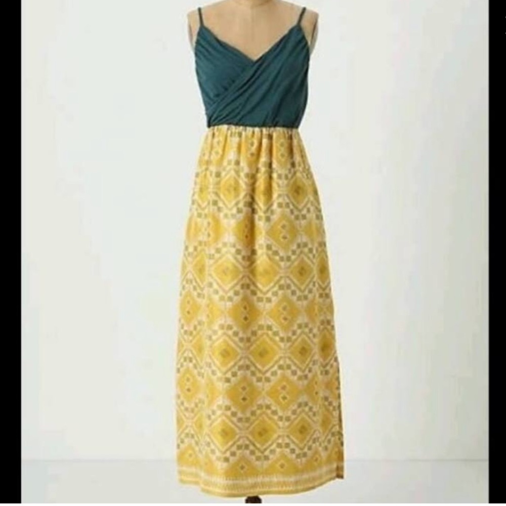 Edme & Esyllte Anthropologie Maxi Dress